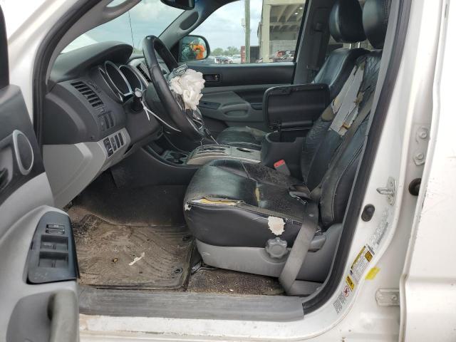 5TFJU4GNXCX016655 - 2012 TOYOTA TACOMA DOUBLE CAB PRERUNNER WHITE photo 7
