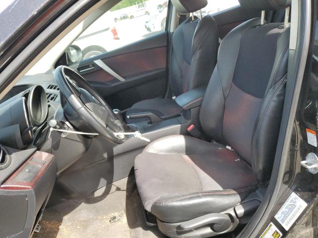 JM1BL1H49A1280736 - 2010 MAZDA SPEED 3 BLACK photo 7