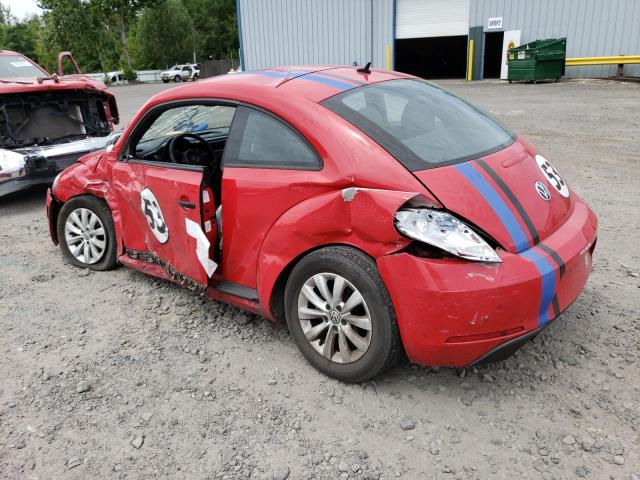 3VWFP7AT3DM670648 - 2013 VOLKSWAGEN BEETLE RED photo 2