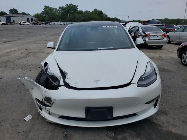 5YJ3E1EBXNF159101 - 2022 TESLA MODEL 3 WHITE photo 5