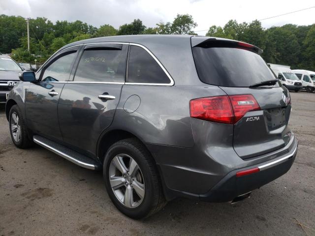 2HNYD2H63BH543945 - 2011 ACURA MDX TECHNOLOGY SILVER photo 3