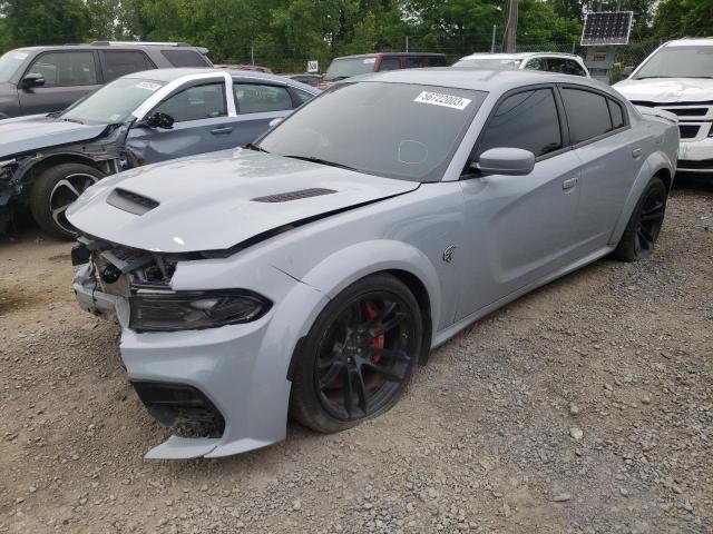 2C3CDXL94NH104308 - 2022 DODGE CHARGER SRT HELLCAT GRAY photo 1