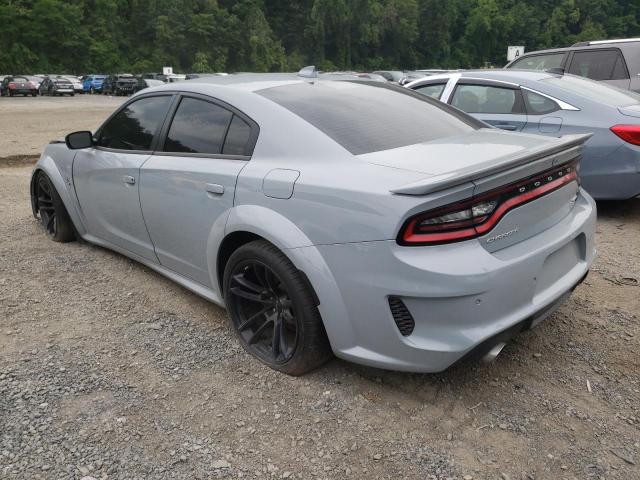 2C3CDXL94NH104308 - 2022 DODGE CHARGER SRT HELLCAT GRAY photo 2