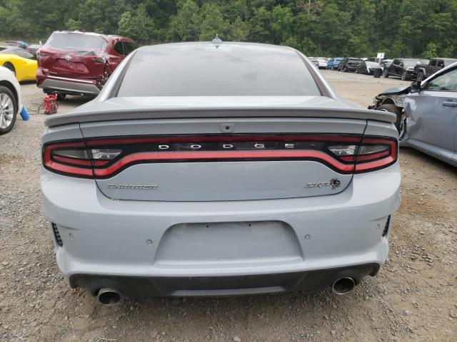 2C3CDXL94NH104308 - 2022 DODGE CHARGER SRT HELLCAT GRAY photo 6