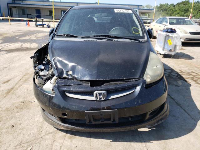 JHMGD38667S002992 - 2007 HONDA FIT S 黑色 照片 5