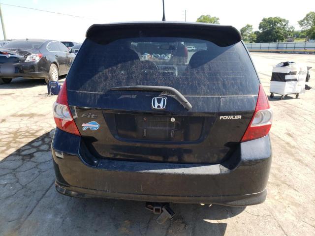 JHMGD38667S002992 - 2007 HONDA FIT S 黑色 照片 6