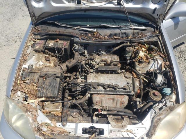 1HGEJ8248TL088222 - 1996 HONDA CIVIC EX SILVER photo 11