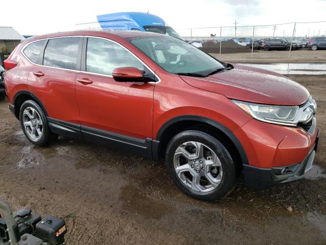 2HKRW2H86HH621284 - 2017 HONDA CR-V EXL ORANGE photo 4