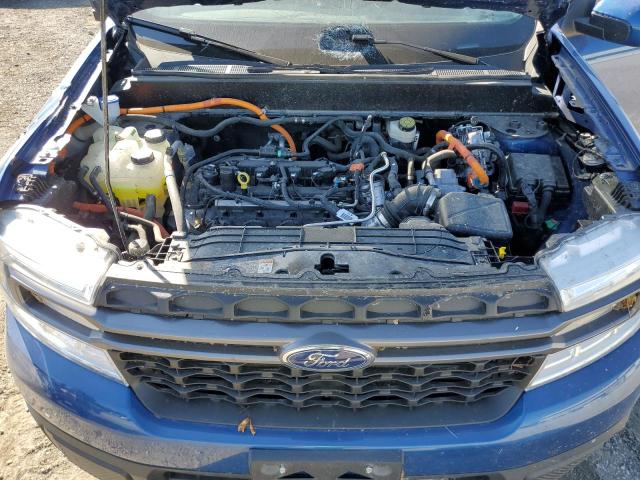 3FTTW8E32PRA56772 - 2023 FORD MAVERICK XL BLUE photo 11