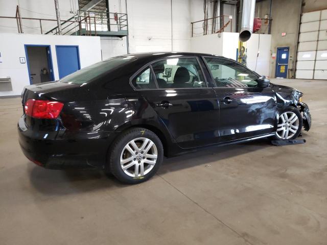 3VW1K7AJ1CM350024 - 2012 VOLKSWAGEN JETTA BASE 黑色 照片 3