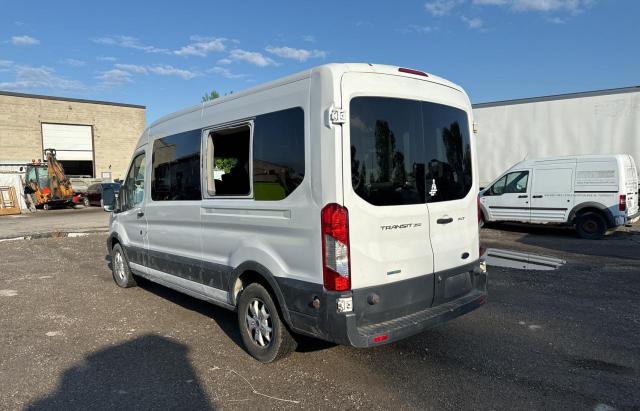 1FBZX2CGXFKB14547 - 2015 FORD TRANSIT T-350 WHITE photo 3