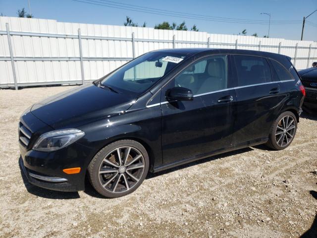 WDDMH4EB9DJ146379 - 2013 MERCEDES-BENZ B250 BLACK photo 1