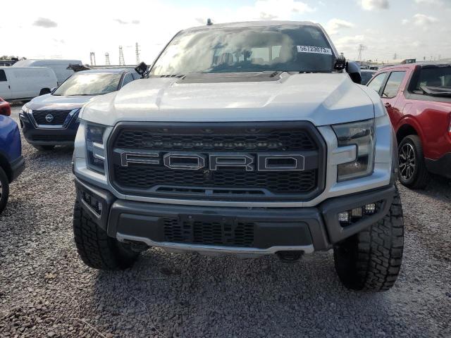 1FTFW1RG1KFB03829 - 2019 FORD F150 RAPTOR WHITE photo 5