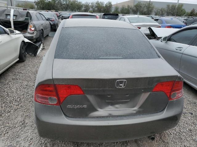 1HGFA16548L103224 - 2008 HONDA CIVIC LX GRAY photo 6