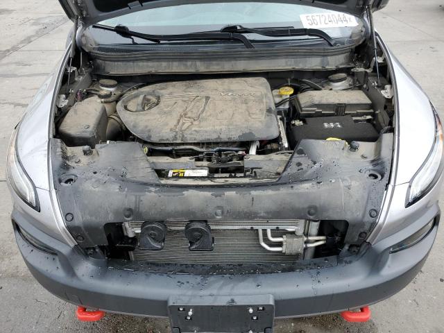 1C4PJMBX2JD507599 - 2018 JEEP CHEROKEE TRAILHAWK ვერცხლისფერი ფოტო 12