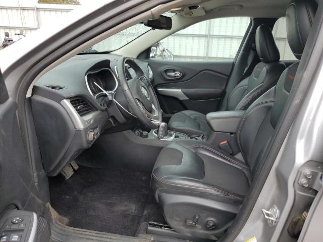 1C4PJMBX2JD507599 - 2018 JEEP CHEROKEE TRAILHAWK ვერცხლისფერი ფოტო 7