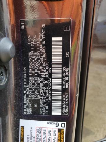 JTJBM7FX2C5039574 - 2012 LEXUS GX 460 BROWN photo 13