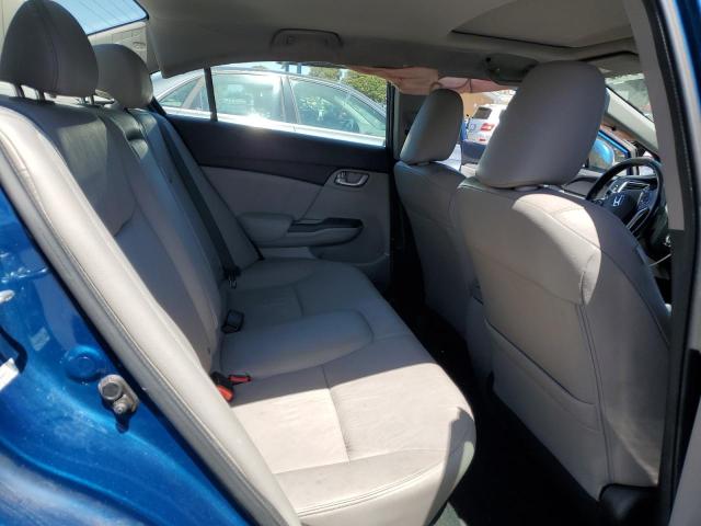 2HGFB2F94DH540797 - 2013 HONDA CIVIC EXL 蓝色 照片 10