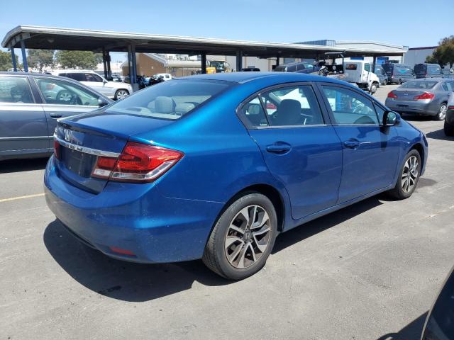 2HGFB2F94DH540797 - 2013 HONDA CIVIC EXL 蓝色 照片 3