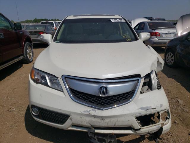 5J8TB4H5XDL001788 - 2013 ACURA RDX TECHNOLOGY WHITE photo 5