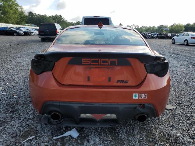 JF1ZNAA12D1700999 - 2013 TOYOTA SCION FR-S ORANGE photo 6