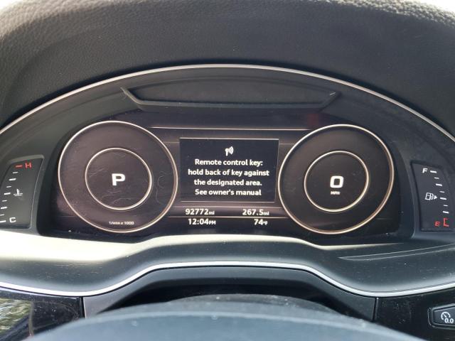 WA1VAAF70HD016601 - 2017 AUDI Q7 PRESTIGE BLACK photo 9