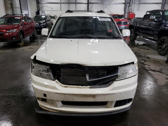 3D4PG1FG0BT524374 - 2011 DODGE JOURNEY MAINSTREET WHITE photo 5