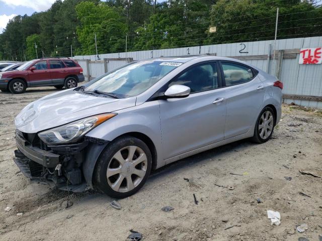 5NPDH4AE4BH012914 - 2011 HYUNDAI ELANTRA GLS SILVER photo 1