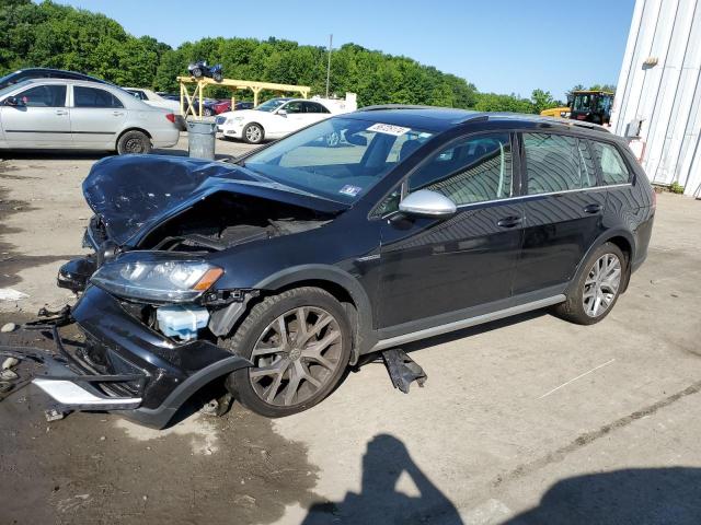 3VWH17AU8HM525811 - 2017 VOLKSWAGEN GOLF ALLTR S GRAY photo 1