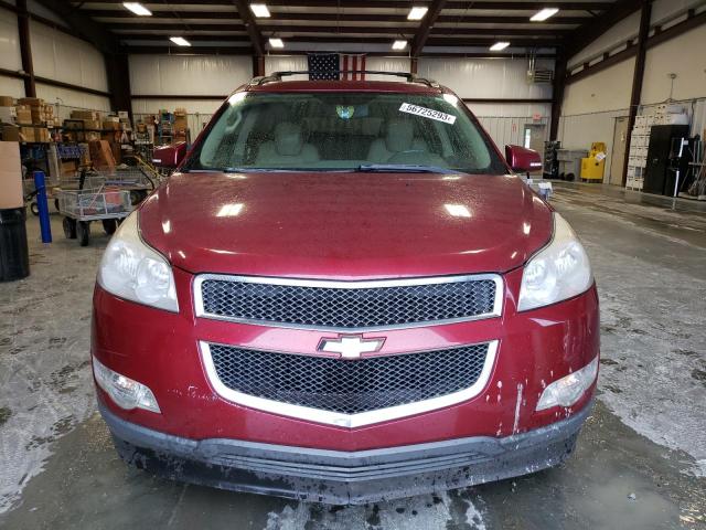 1GNKRJED8BJ305296 - 2011 CHEVROLET TRAVERSE LT BURGUNDY photo 5