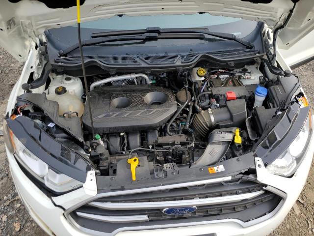 MAJ6S3GL6KC285560 - 2019 FORD ECOSPORT SE თეთრი ფოტო 12