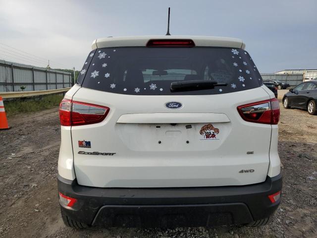 MAJ6S3GL6KC285560 - 2019 FORD ECOSPORT SE თეთრი ფოტო 6