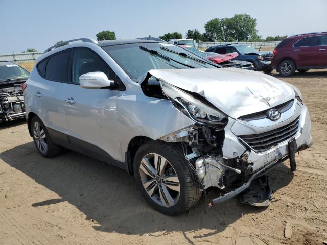 KM8JU3AG7FU004579 - 2015 HYUNDAI TUCSON LIMITED SILVER photo 4