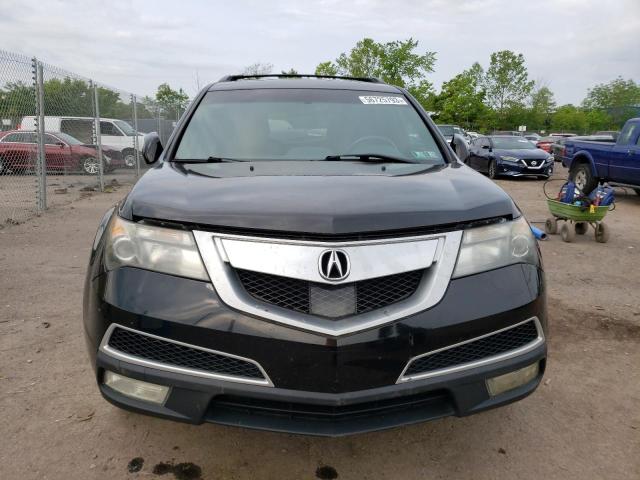 2HNYD2H52BH543183 - 2011 ACURA MDX ADVANCE BLACK photo 5