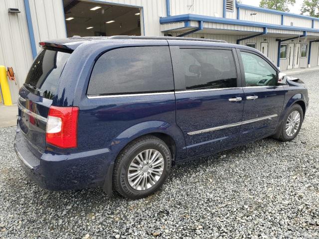 2C4RC1CG6FR572170 - 2015 CHRYSLER TOWN & COU TOURING L BLUE photo 3