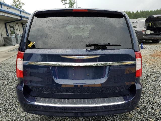 2C4RC1CG6FR572170 - 2015 CHRYSLER TOWN & COU TOURING L BLUE photo 6