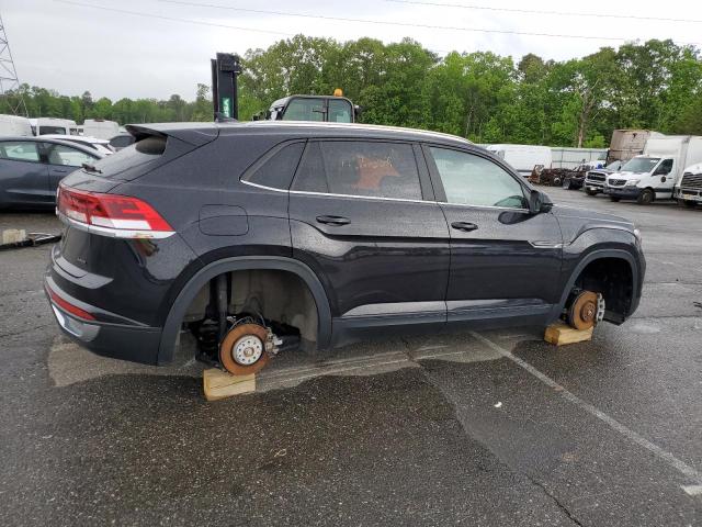 1V2HE2CA4RC218960 - 2024 VOLKSWAGEN ATLAS CROS SE Սև լուսանկար 3