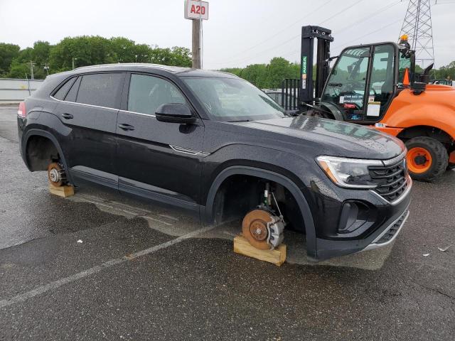 1V2HE2CA4RC218960 - 2024 VOLKSWAGEN ATLAS CROS SE Սև լուսանկար 4