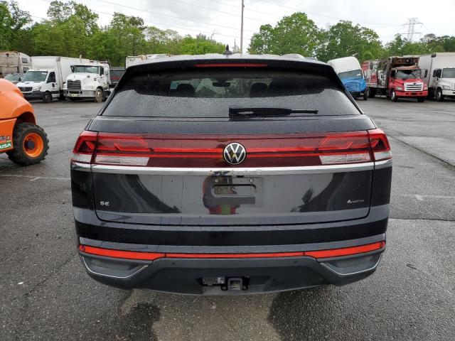 1V2HE2CA4RC218960 - 2024 VOLKSWAGEN ATLAS CROS SE Սև լուսանկար 6