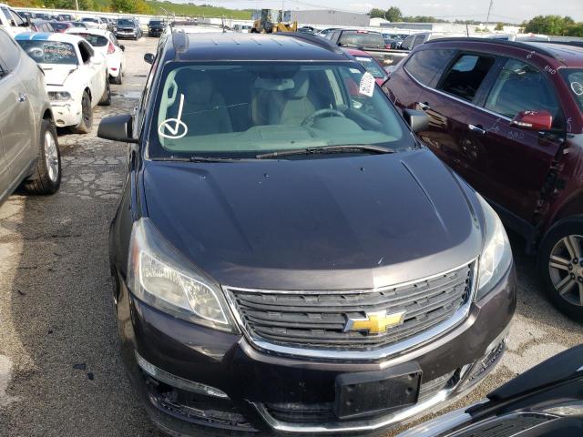 1GNKRFKD7FJ154331 - 2015 CHEVROLET TRAVERSE LS GRAY photo 5