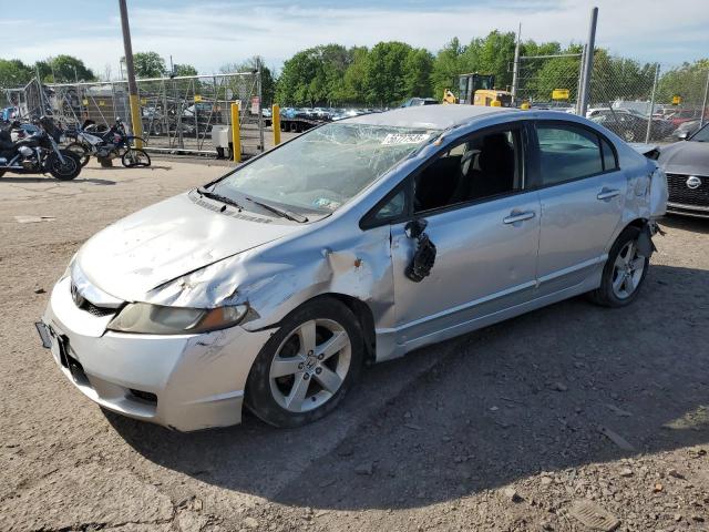 2HGFA16659H318392 - 2009 HONDA CIVIC LX-S Gümüş foto 1