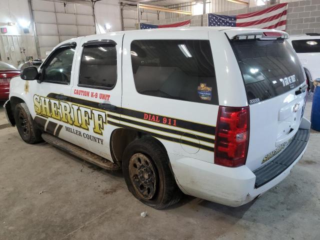 1GNLC2E07ER150819 - 2014 CHEVROLET TAHOE POLICE WHITE photo 2