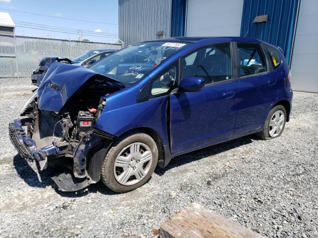 LUCGE8H53D3010620 - 2013 HONDA FIT LX BLUE photo 1