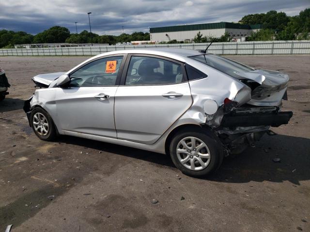 KMHCT4AE4DU278870 - 2013 HYUNDAI ACCENT GLS SILVER photo 2