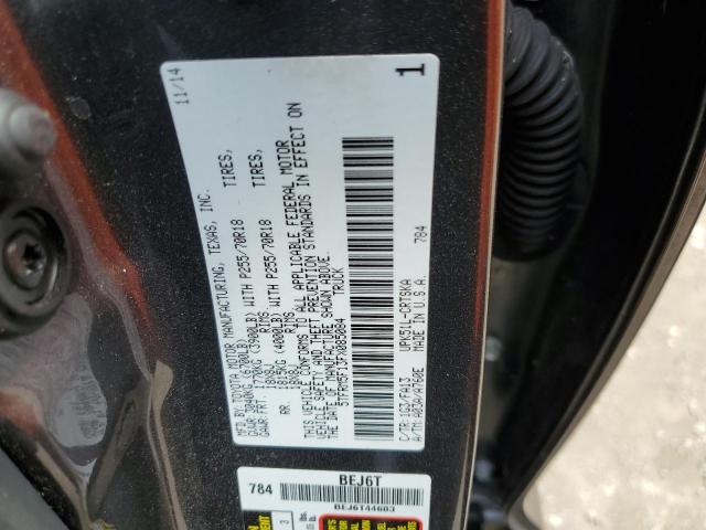 5TFRM5F13FX085084 - 2015 TOYOTA TUNDRA DOUBLE CAB SR/SR5 GRAY photo 12