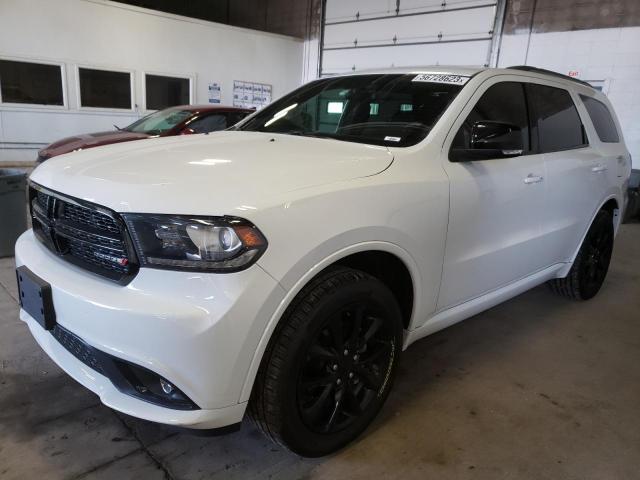 1C4RDJDGXJC116315 - 2018 DODGE DURANGO GT WHITE photo 1