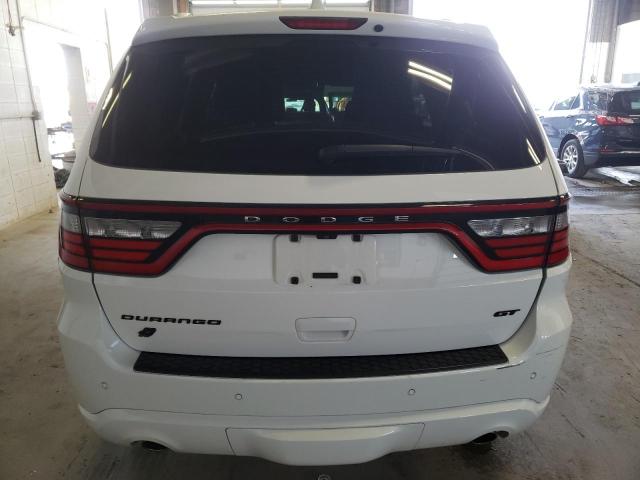 1C4RDJDGXJC116315 - 2018 DODGE DURANGO GT WHITE photo 6