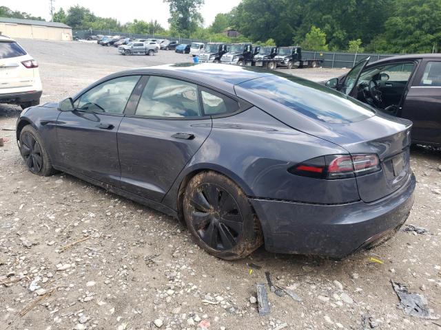 5YJSA1E57NF486931 - 2022 TESLA MODEL S Boz foto 2