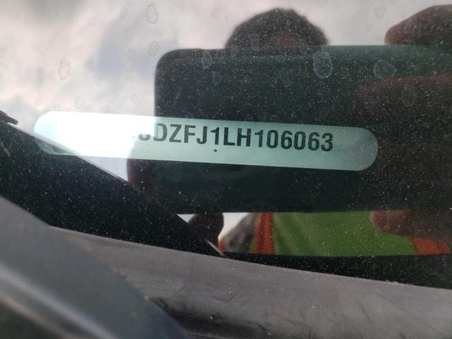 2C3CDZFJ1LH106063 - 2020 DODGE CHALLENGER R/T SCAT PACK TWO TONE photo 12