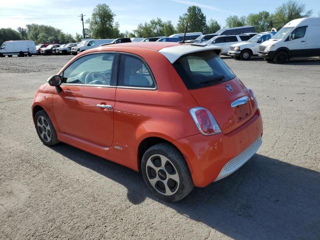 3C3CFFGEXDT604586 - 2013 FIAT 500 ELECTRIC ORANGE photo 2